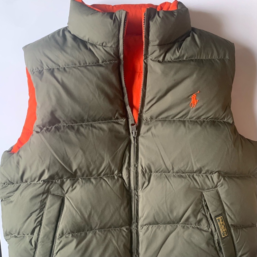 Boys Polo Ralph Lauren Reversible Puffer Vest